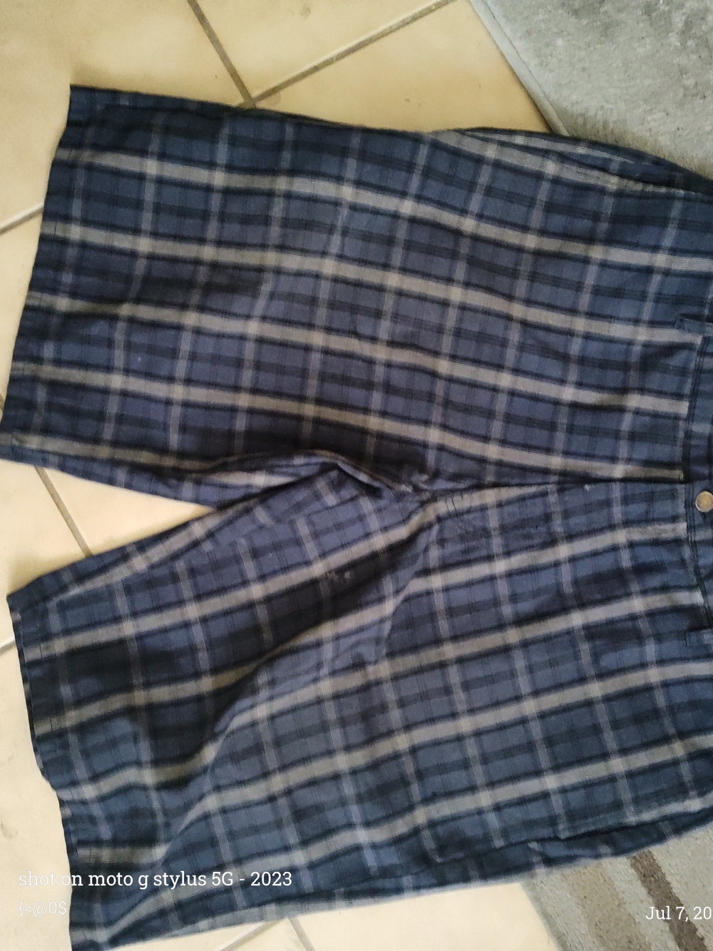 Dickies Blue Plaid Men’s Shorts